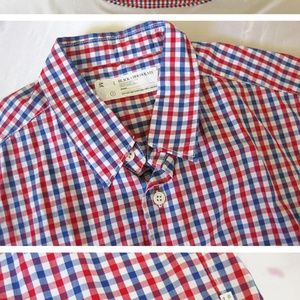 Men's checker shirt